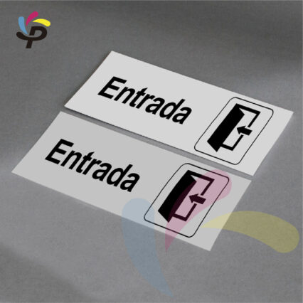 Entrada - Horizontal - Señalética de áreas 17x5cm (1)