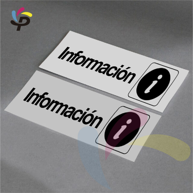 Información - Horizontal - Señalética de áreas 17x5cm (1)