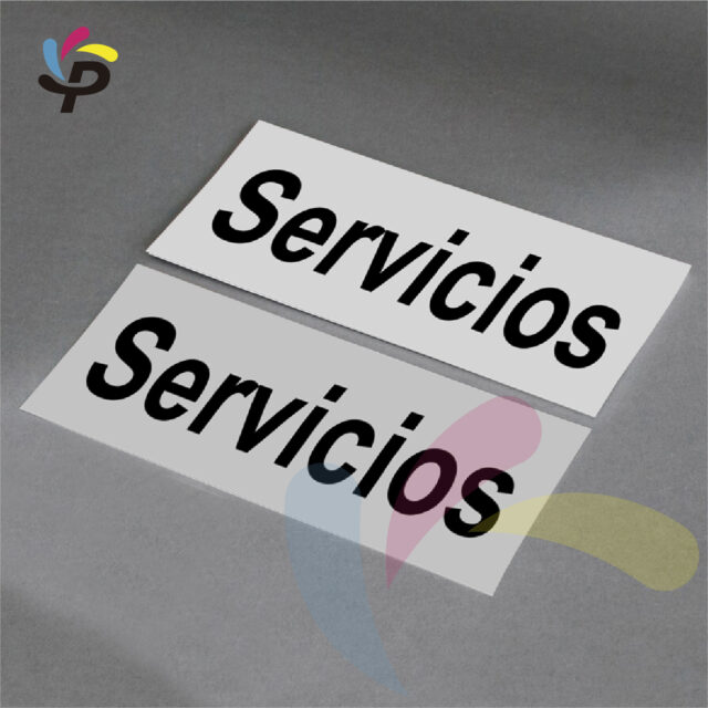 Servicios - Horizontal - Señalética de áreas 17x5cm (1)